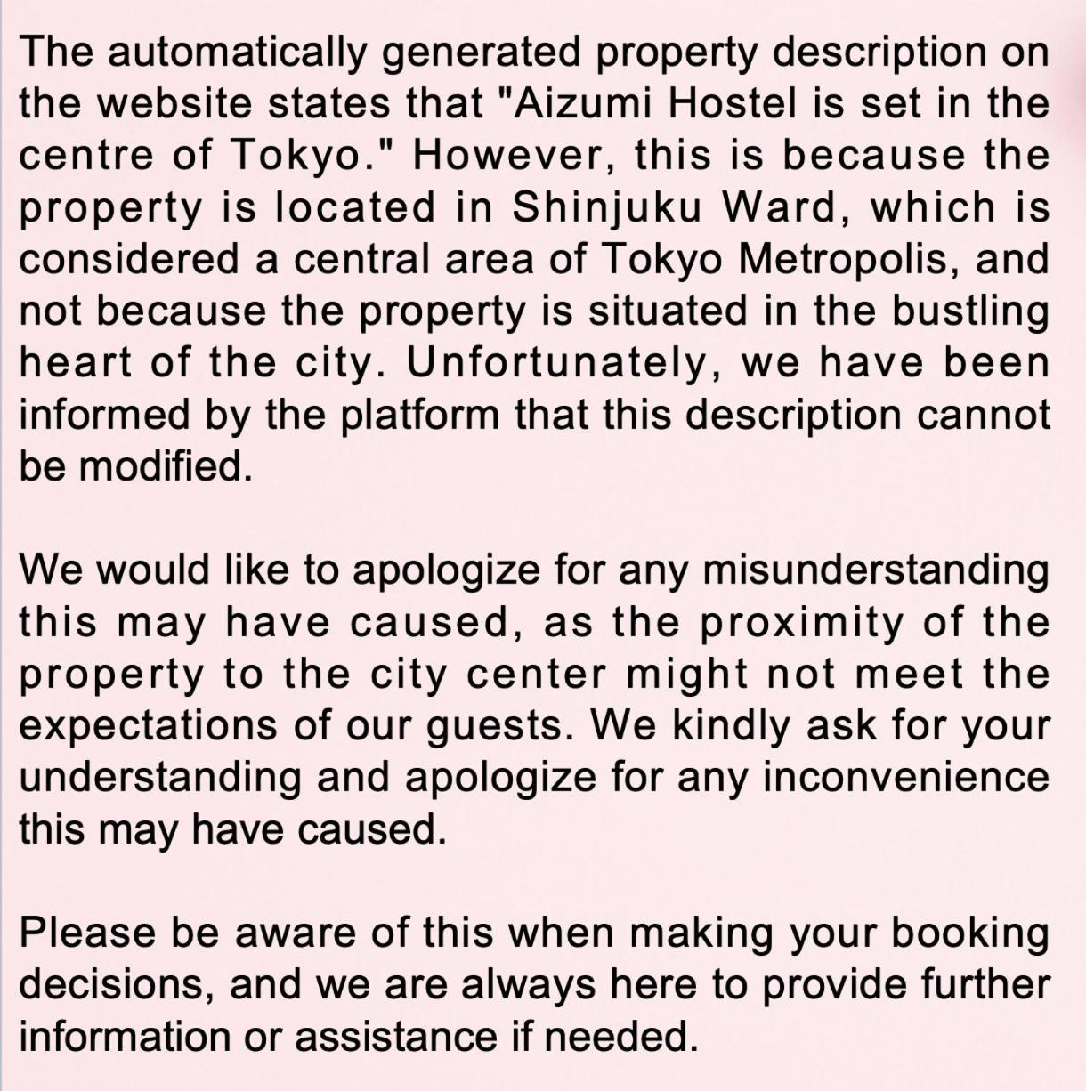 Aizumi Hostel Prefektura Tokio Exteriér fotografie